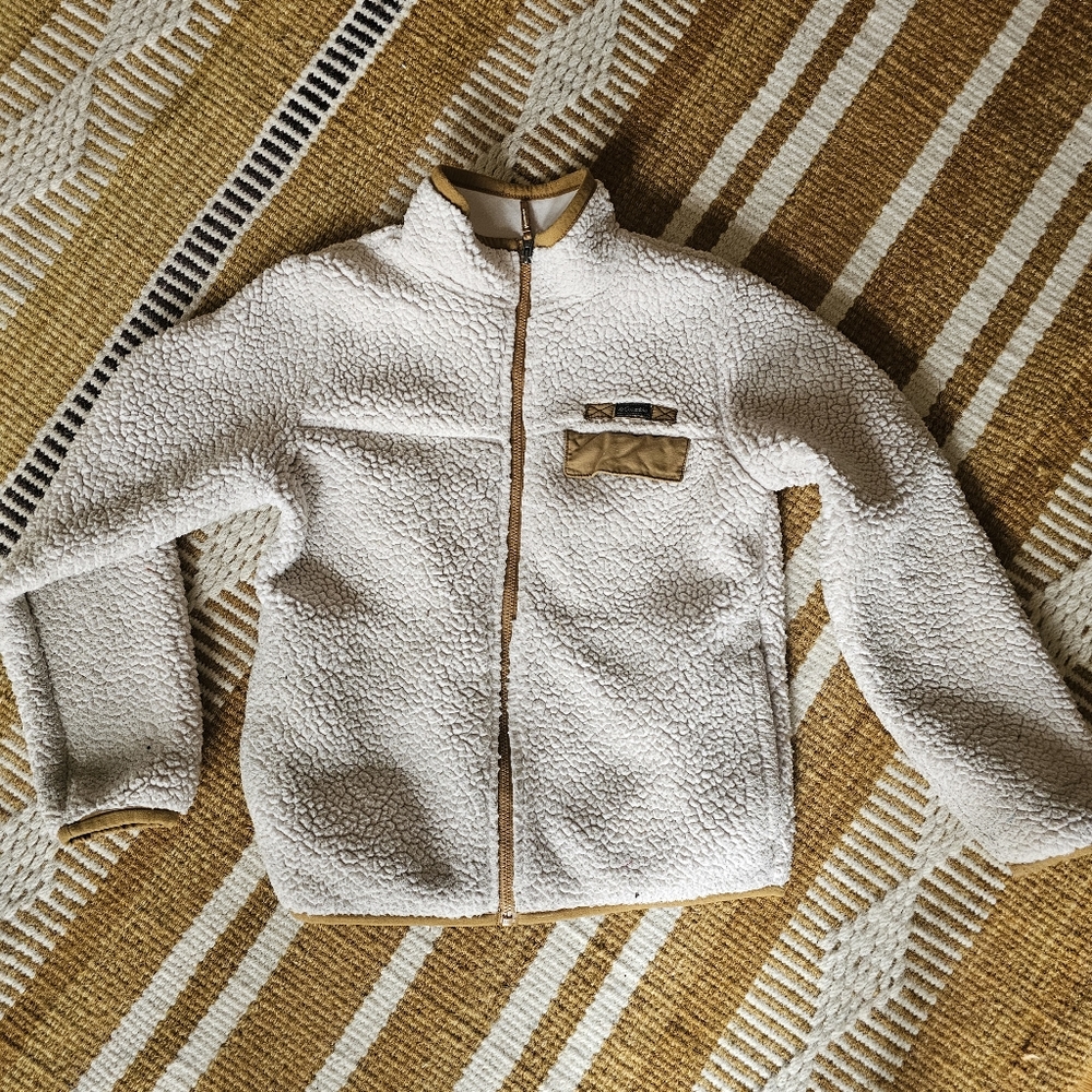 Kids Sherpa fleece jacket.  Sz 6/7